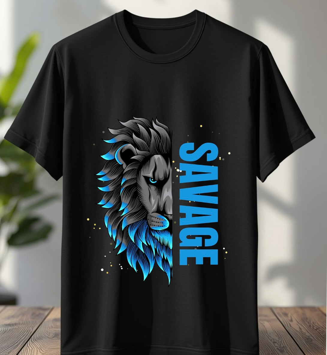 Lion face tees
